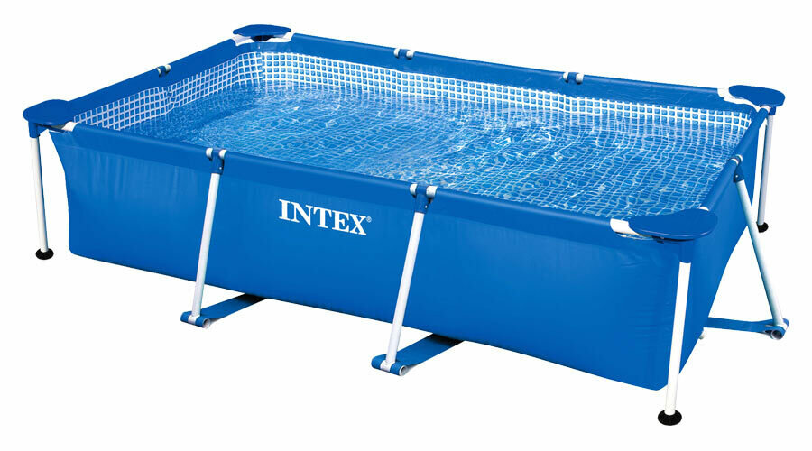 Каркасный прямоугольный бассейн Intex 300х200х75см, 3834л