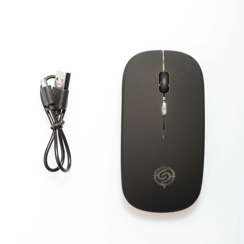 Беспроводная компьютерная мышь для офиса и дома Компактная мышка для пк Настраиваемый DPI Бесшумная мышка с RGB подсветкой 53000₽