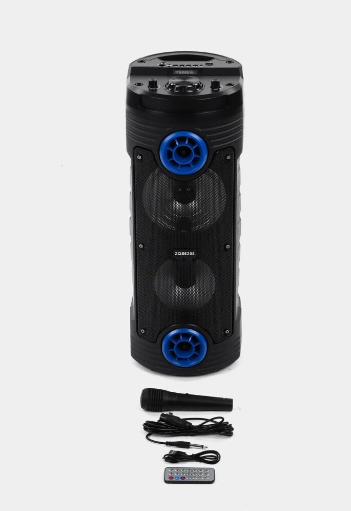 Большая портативная блютуз колонка ZQS6208 — фото 1