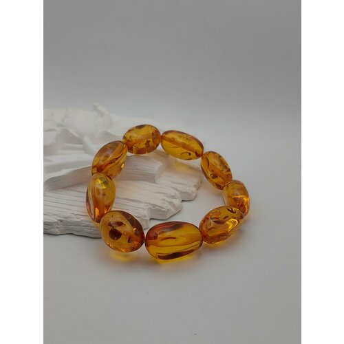 Браслет, янтарь, янтарный