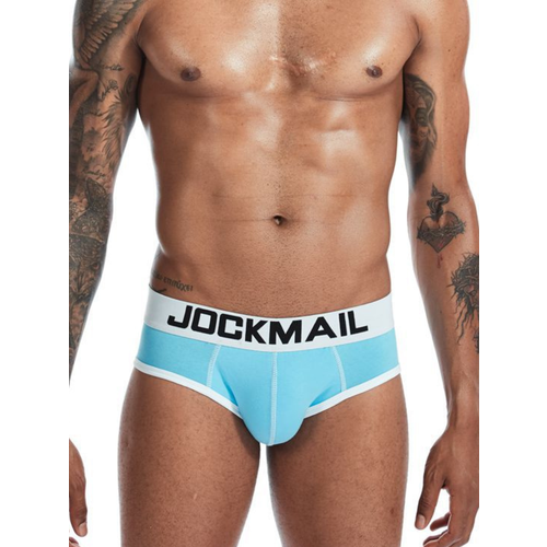 фото Трусы jockmail, размер l, голубая бирюза