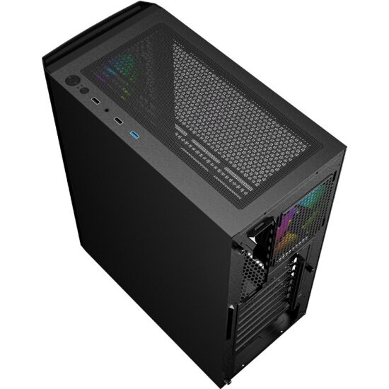 Корпус Powercase Mistral Evo Air, черный (CMIEE-A4) — фото 1