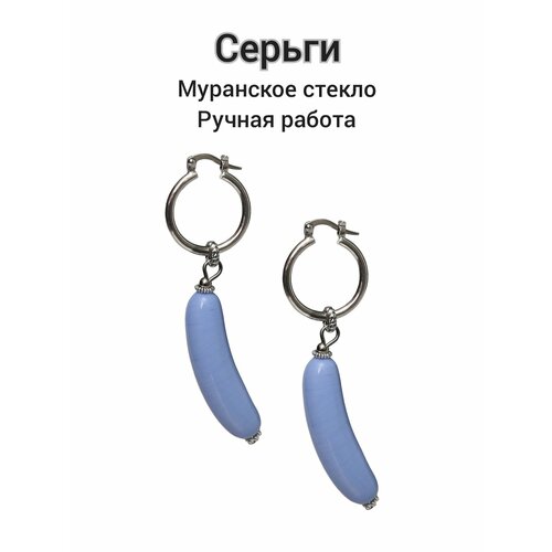 Серьги конго Divetro синий 1500₽