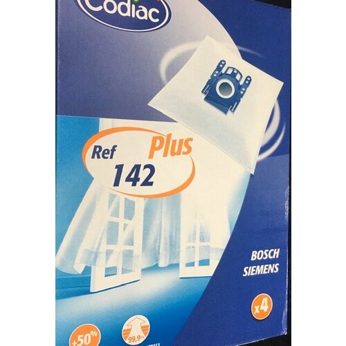 Пылесборник для пылесоса BOSCH codiac 142 синтетика 12шт 1150₽