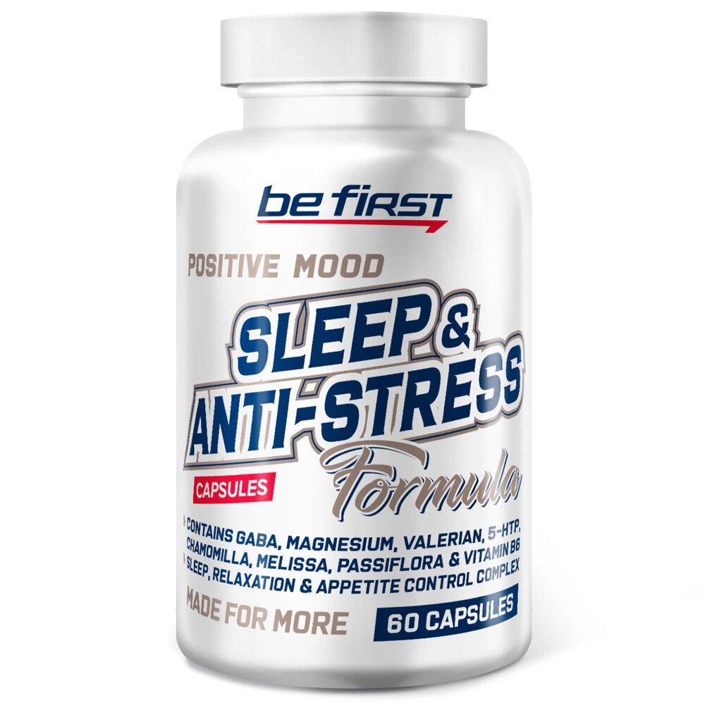 Be First Sleep & Anti-stress Formula 60 капсул