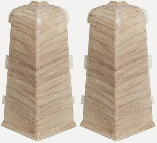 Изображение товара Угол для плинтуса Arbiton Indo, наружный, цвет 20 Дуб Burgos, 2шт.