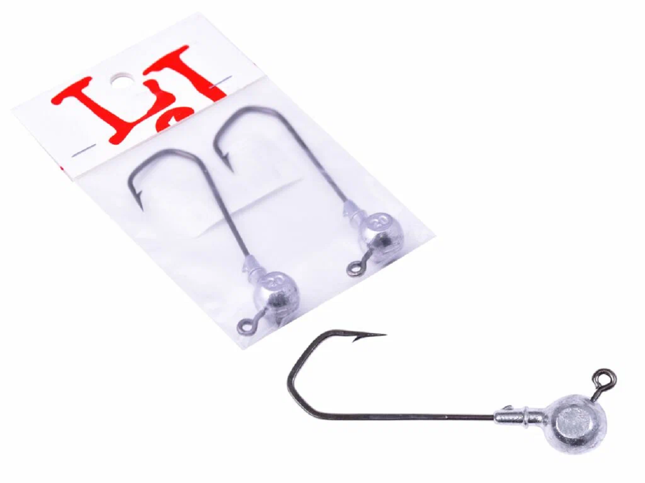 Джиг-головки Lucky John Pro Series BARBARIAN 120 град кр.10/0 20.0 г 2 шт.