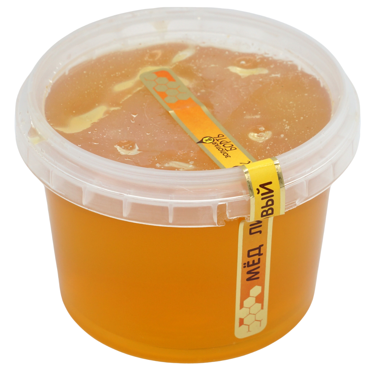 Мёд натуральный Башкирский липовый "Башкирская медовня" 400 гр пластик