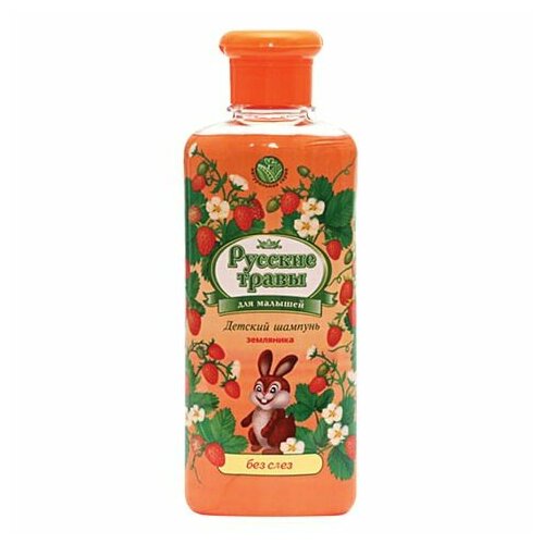 Шампунь детский 350 мл русские травы Земляника без слез К12-7 260₽