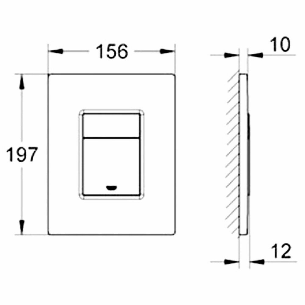 Инсталляция Grohe 38772001 + унитаз Bloomix Arum 1303SB безободковый с биде и смесителем — фото 1