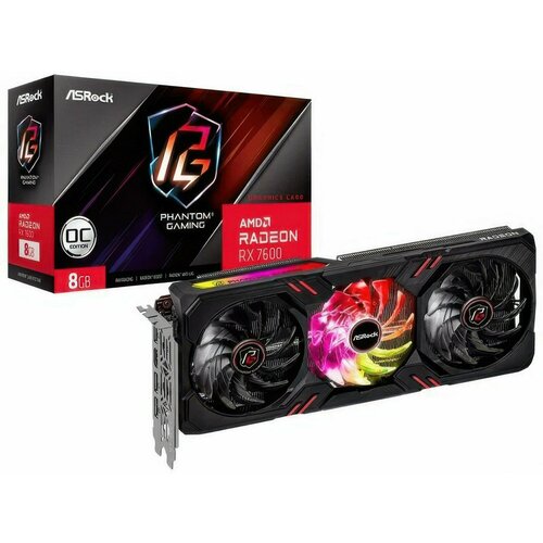 Asrock PCI-E 4.0 RX7600 PG 8GO