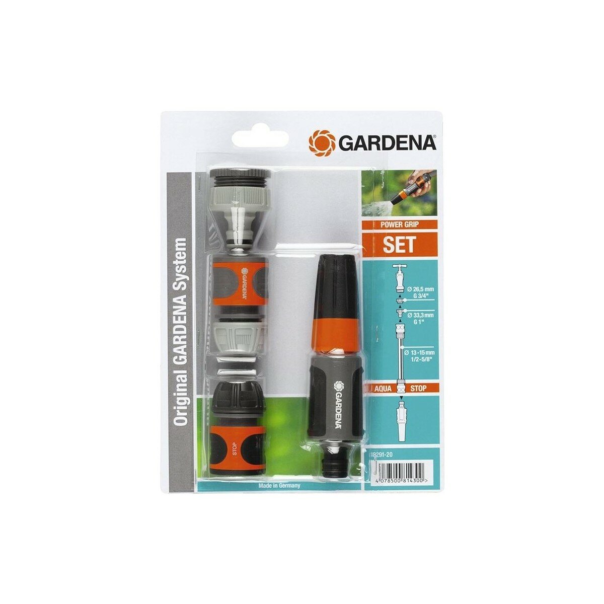 Комплект для полива GARDENA базовый 1/2