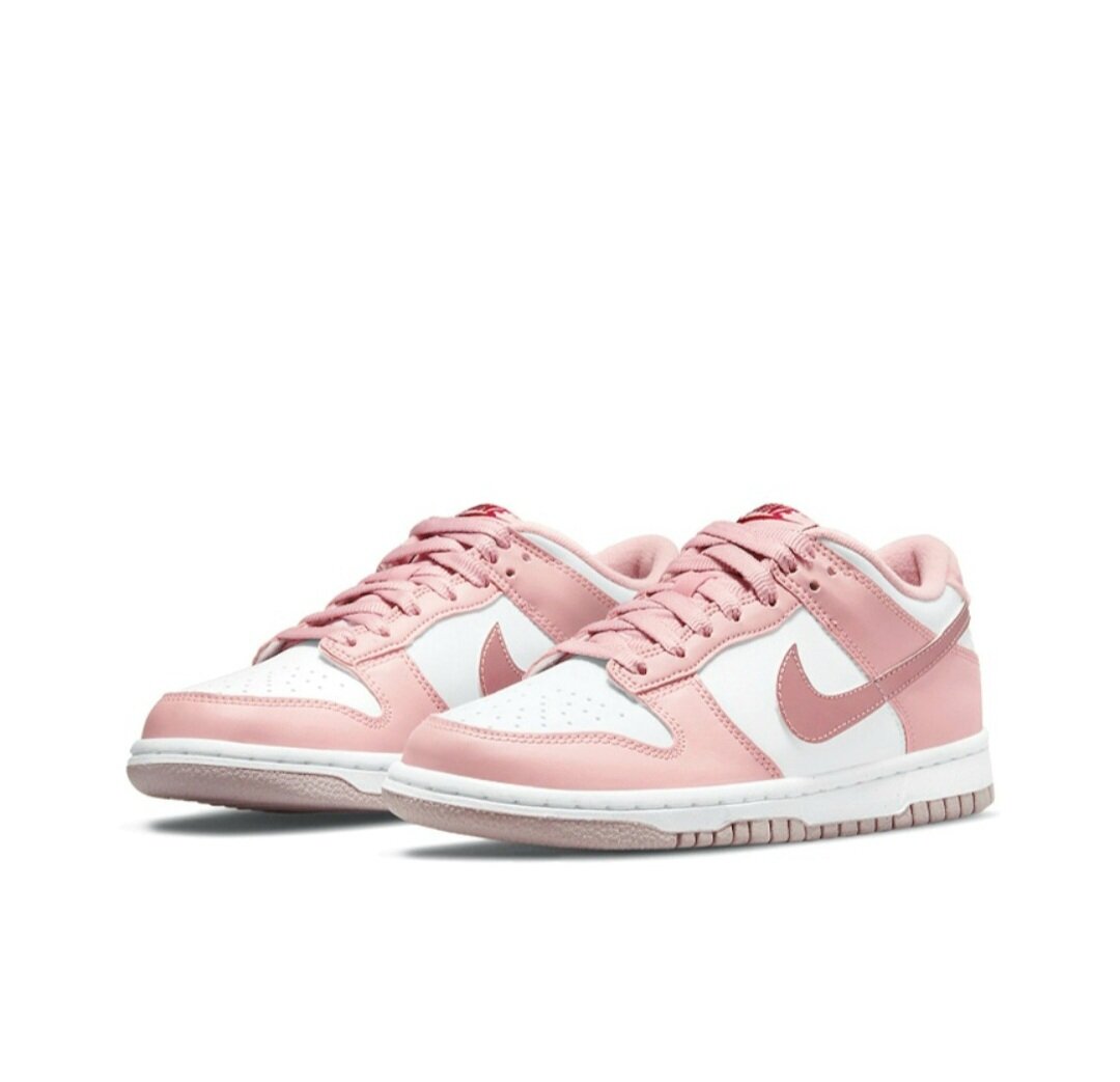 Кроссовки NIKE Dunk, полнота D, размер 38 EU, розовый, — фото 1