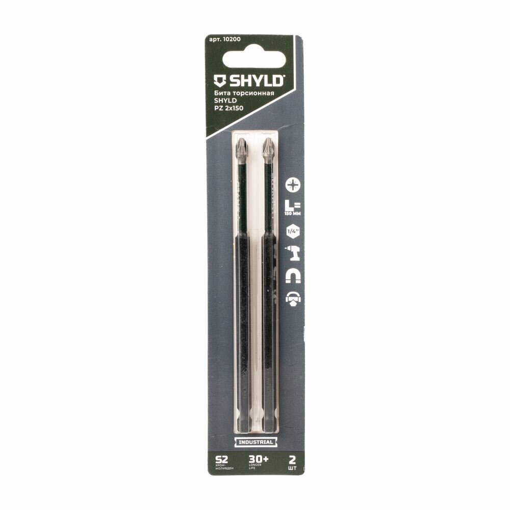 Бита SHYLD торсионная PZ2х150 (2шт.)(10200)