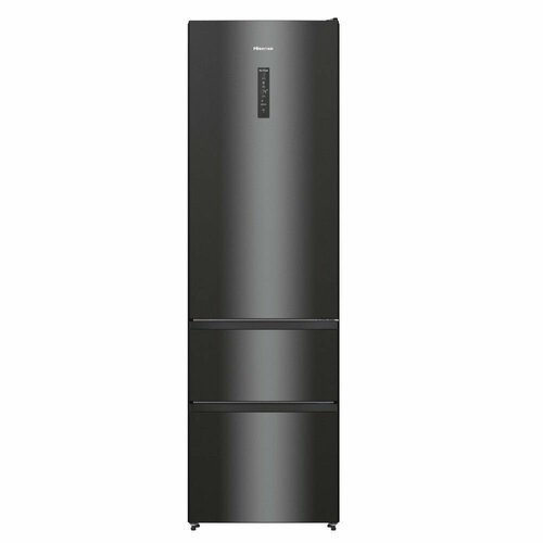Холодильник многодверный Hisense RM469N4AFD1 полезный объем 368 л, функция Convert, технология Multi-Air Flow черный