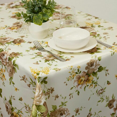 Изображение товара Скатерть тканевая 150х200 см прямоугольная Wellness