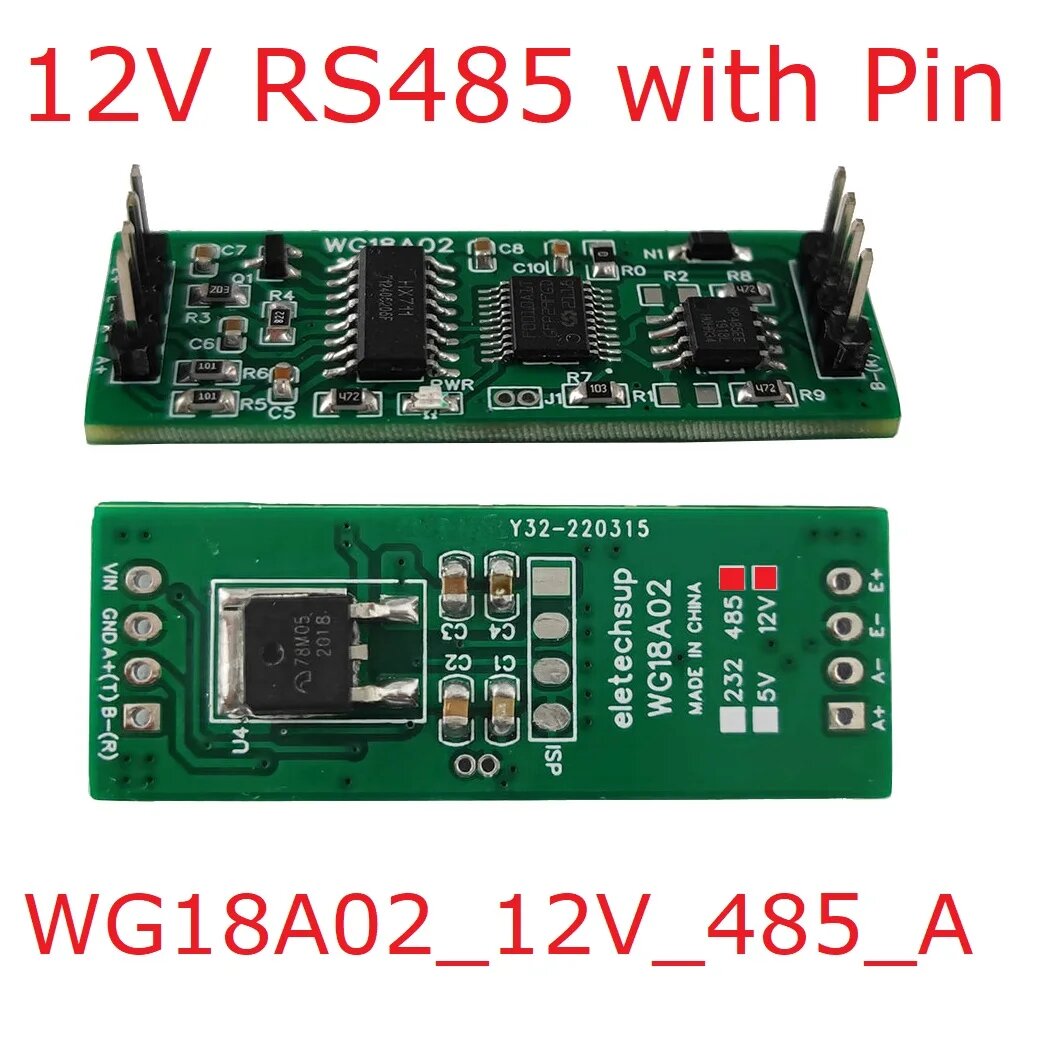 Конвертер DC/DC eletechsup WG18A02