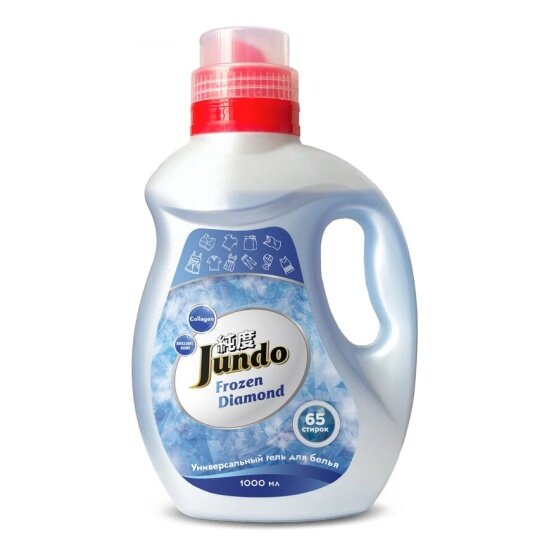 Гель для стирки Jundo PREMIUM Frozen Diamond, концентрированный, 1 л