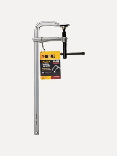 Изображение товара Струбцина F-образная 80x300мм кованая 20466