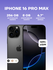 Смартфон Apple iPhone 16 Pro Max 256 ГБ, Black Titanium, Dual: na...