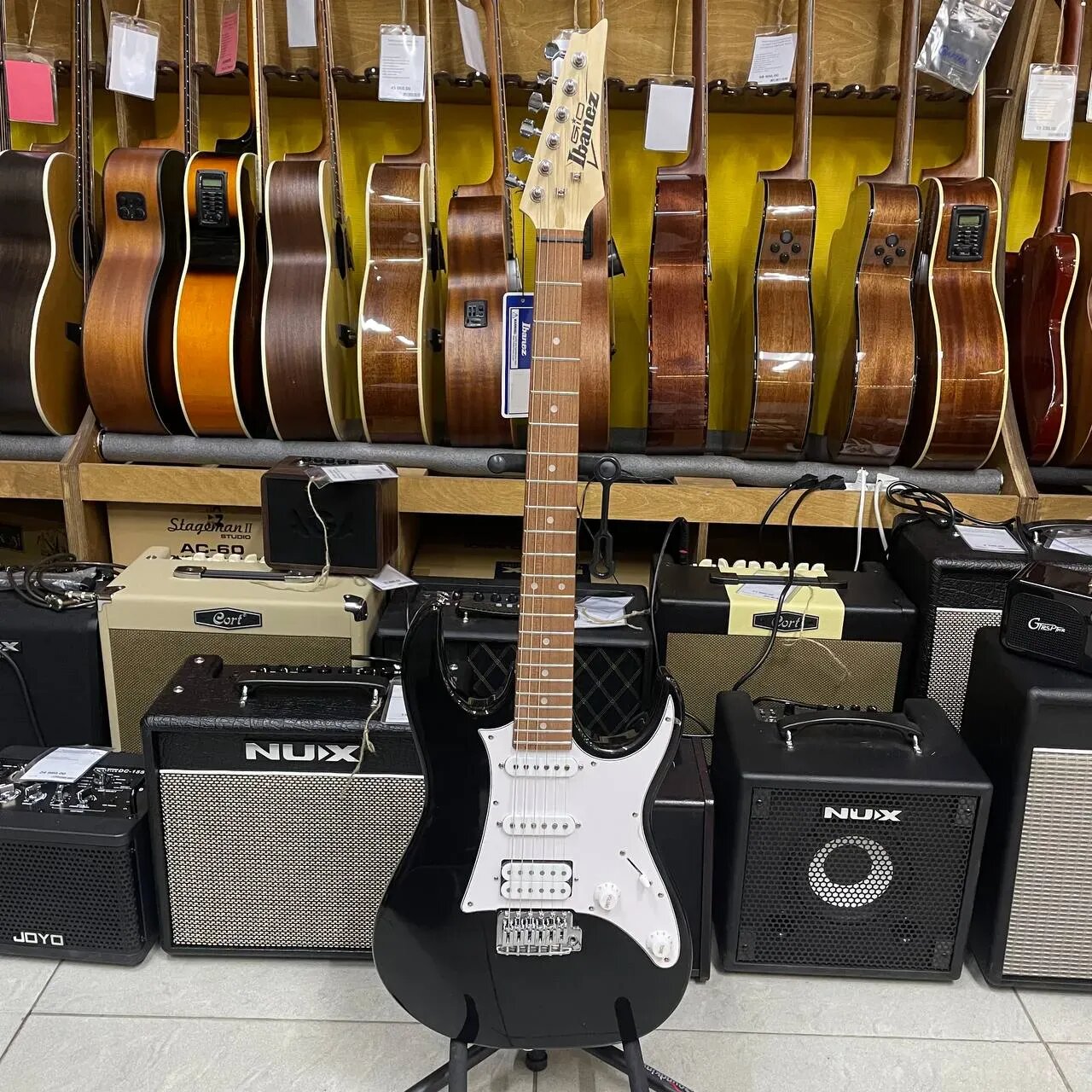 Электрогитара Ibanez Gio GRX40 Black Night — фото 1