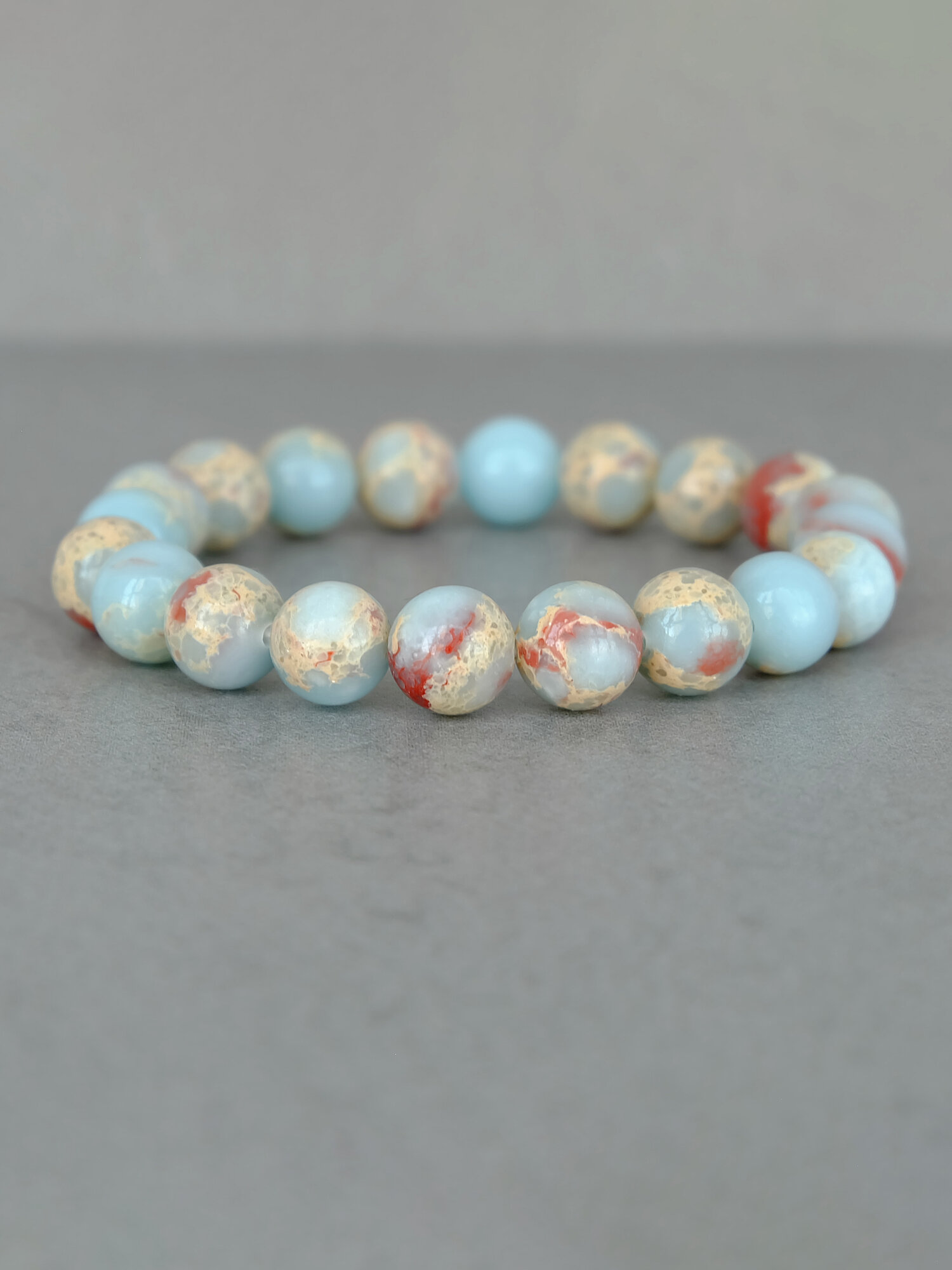 Браслет-нить Ruby-Ruby, яшма