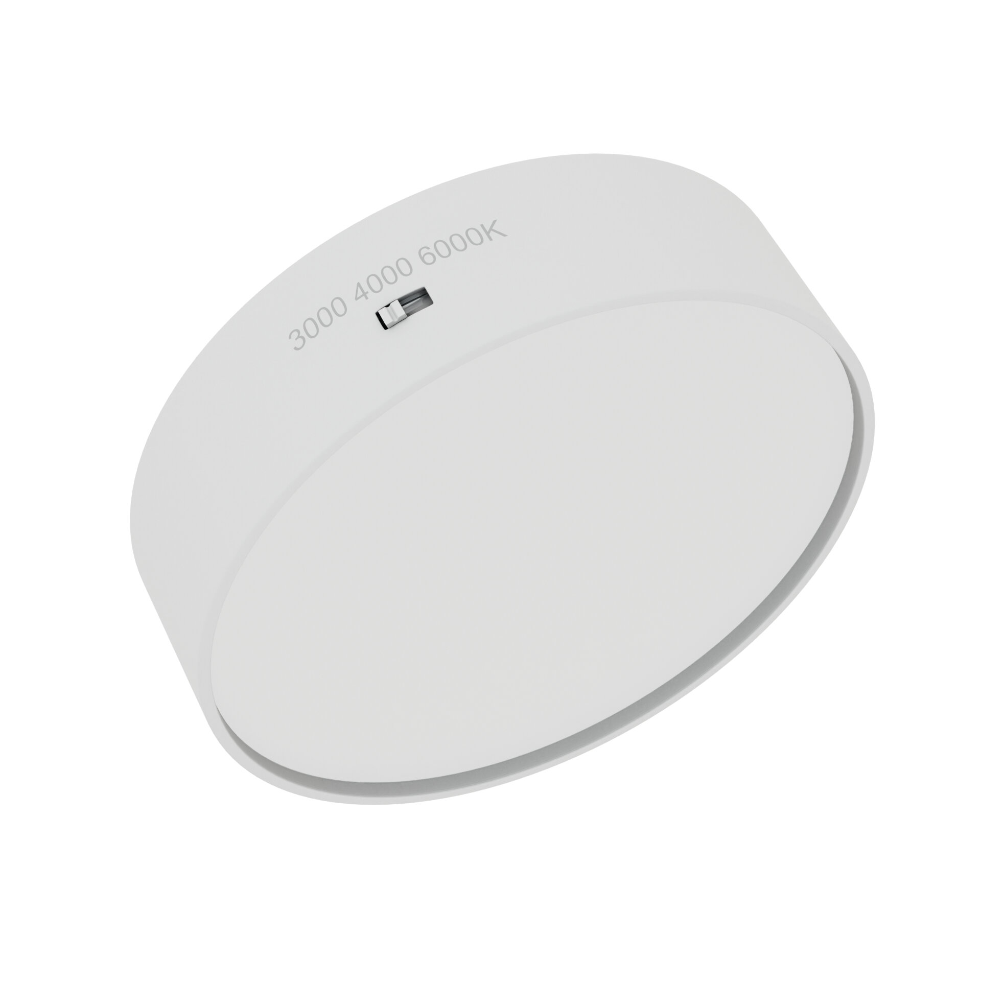 Накладной потолочный светодиодный светильник серии RONDO 12W 3000К/4000K/6000К БЕЛЫЙ | Ø113x30mm