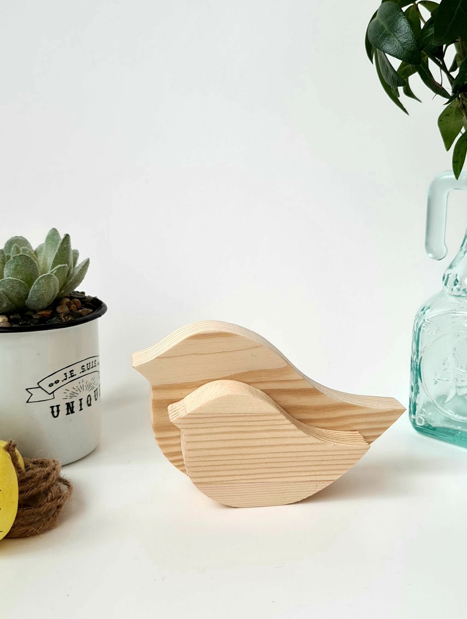 Набор заготовок для творчества "Пасхальные птички" от Арт-Птица, сосна, бежевый цвет — фото 1