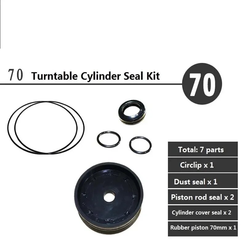 Набор прокладок для шиномонтажного оборудования, 70mm Seal Kit
