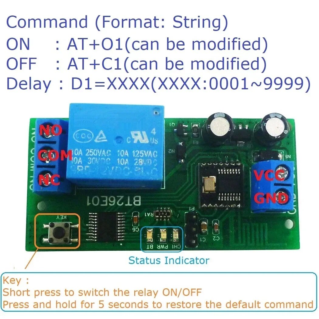 12 В постоянного тока для IOS Android Bluetooth 2,4G RF пульт дистанционного управления IOT модуль управления настройка коммутационной платы Arduino