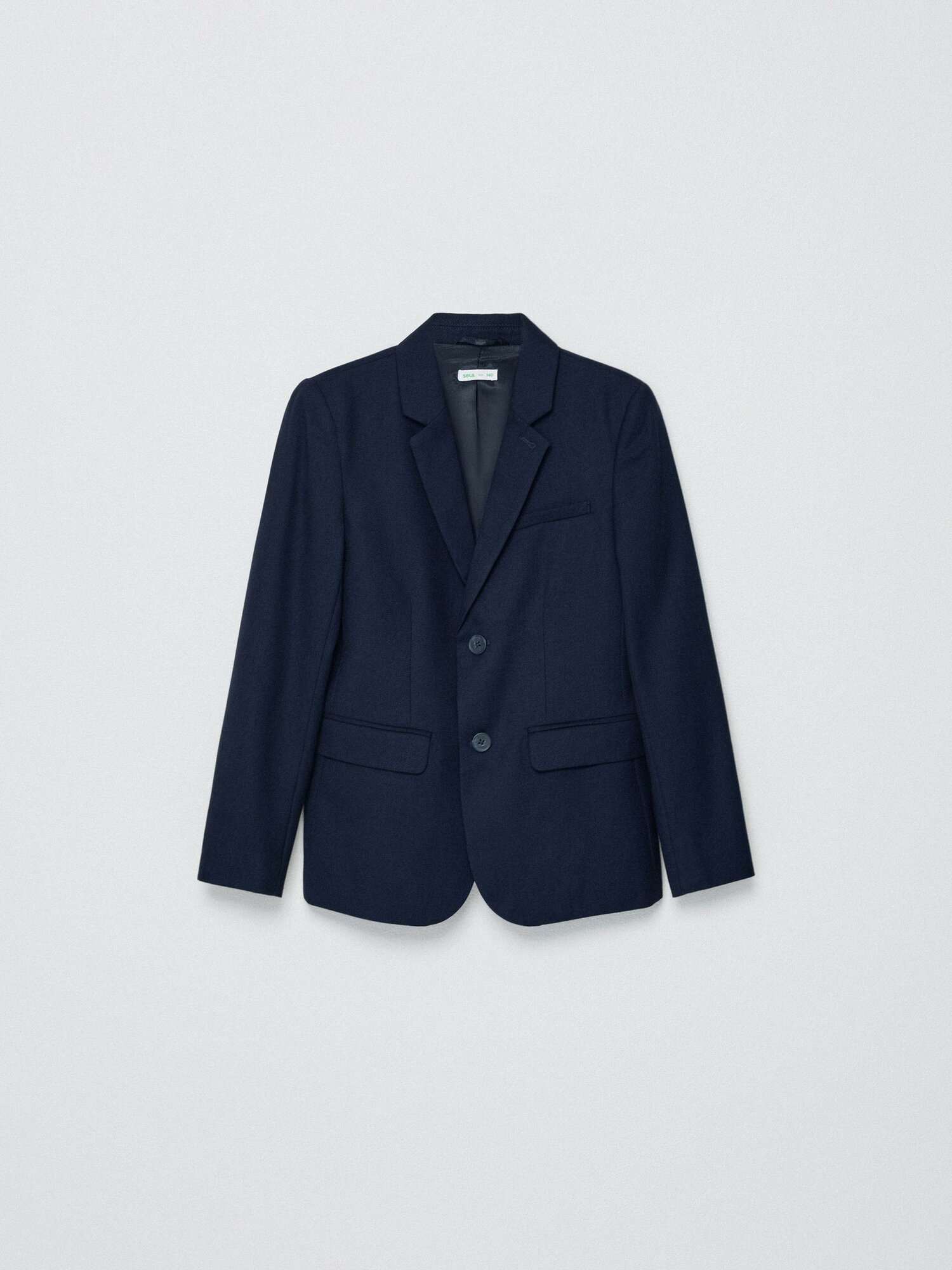 Школьный пиджак Sela, размер 152, темно-синий — фото 1