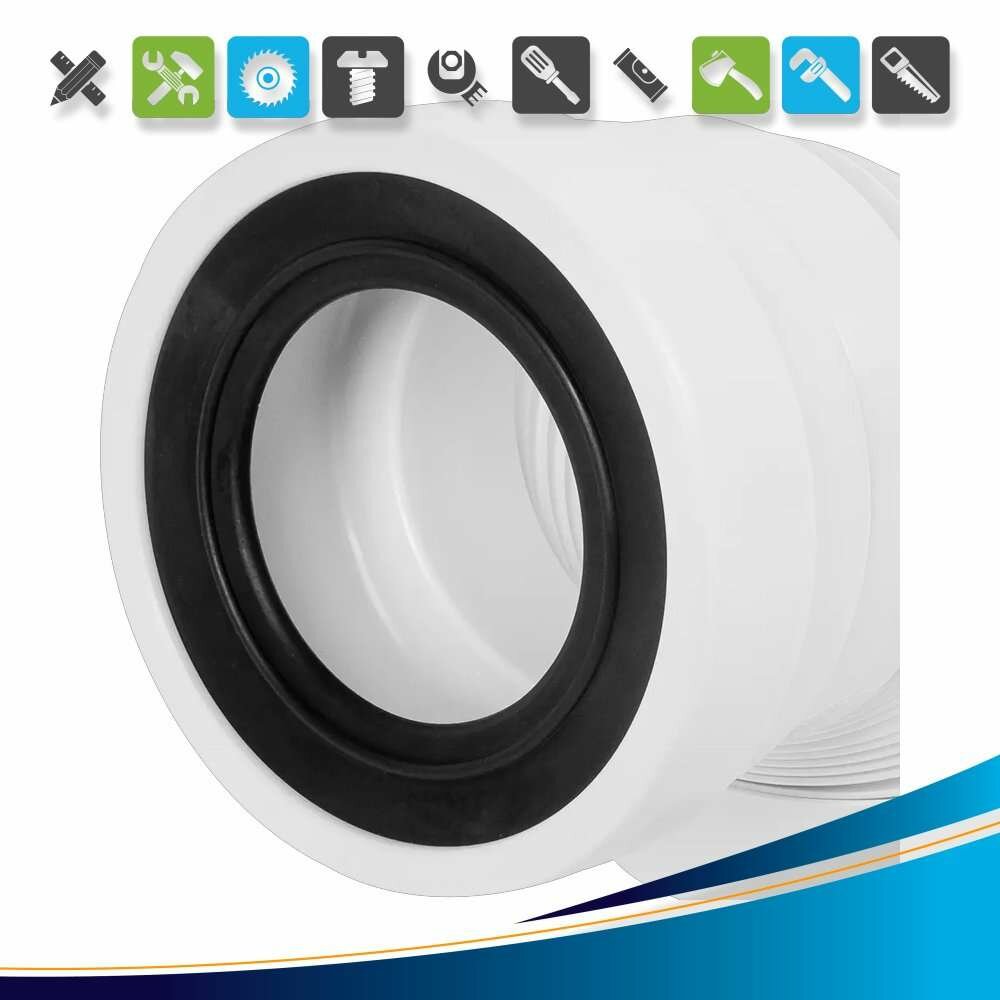 Труба фановая раздвижная McAlpine для унитаза 110 мм 200-330 мм MRWC-F20R