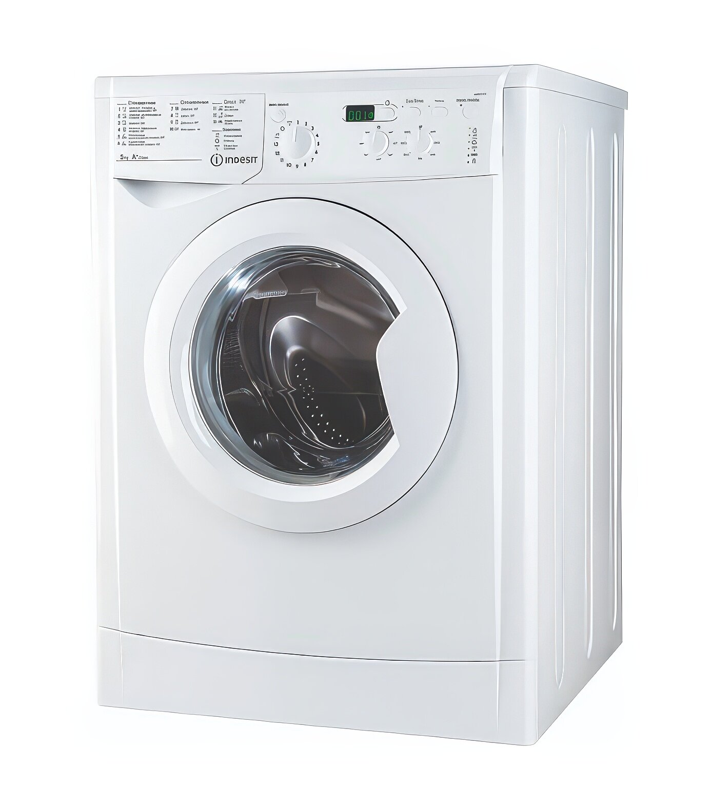Стиральная машина Indesit IWSD 51051 белый фронтальная 5кг