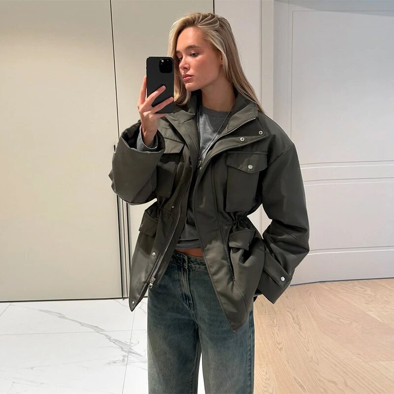 Куртка HFWOMENFZ размер L серый