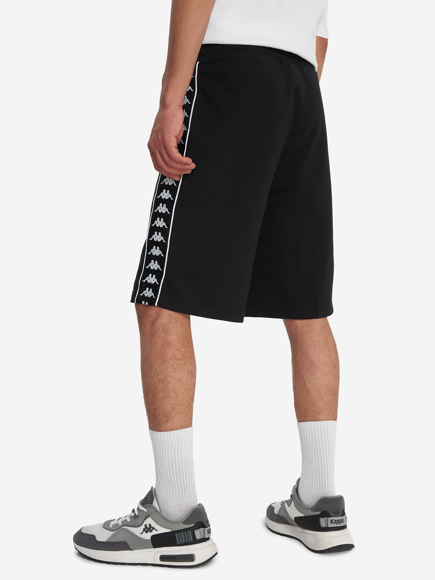 Шорты Kappa, размер 48-50, черный — фото 1