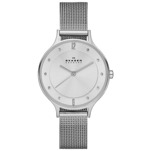 наручные часы skagen anita skw2634 серый Наручные часы SKAGEN Anita SKW2149, серебряный, серый