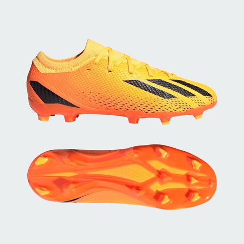 Бутсы adidas, футбольные, размер 5 UK, оранжевый