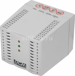 Стабилизатор напряжения Powercom TCA-1200 600Вт 1200ВА, белый