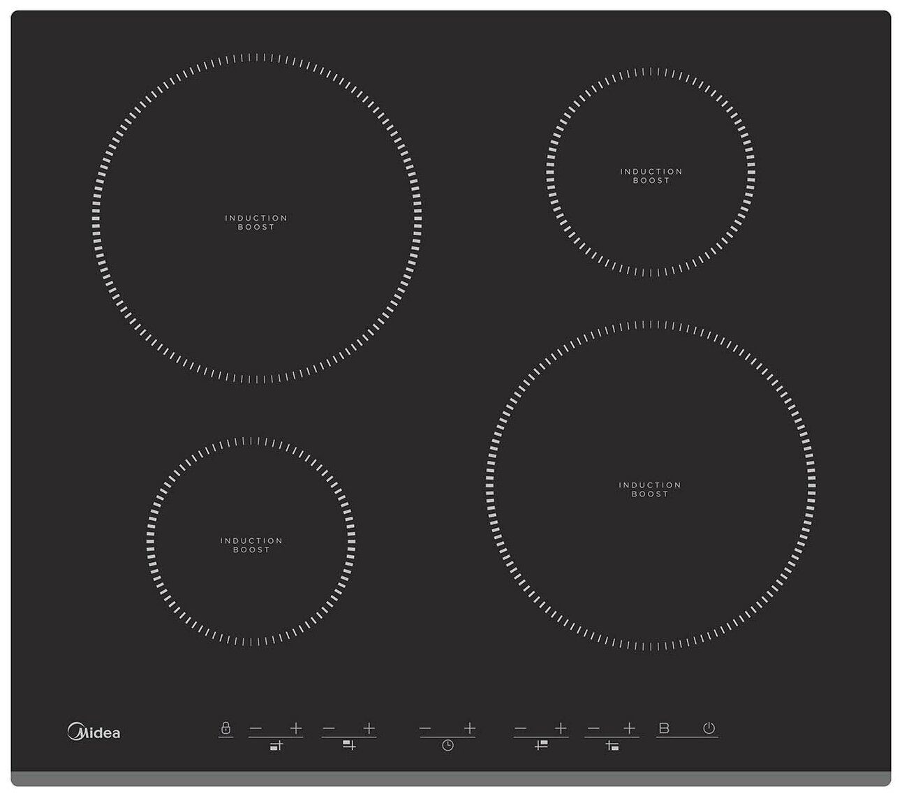 Встраиваемая индукционная панель Midea MIH64416F