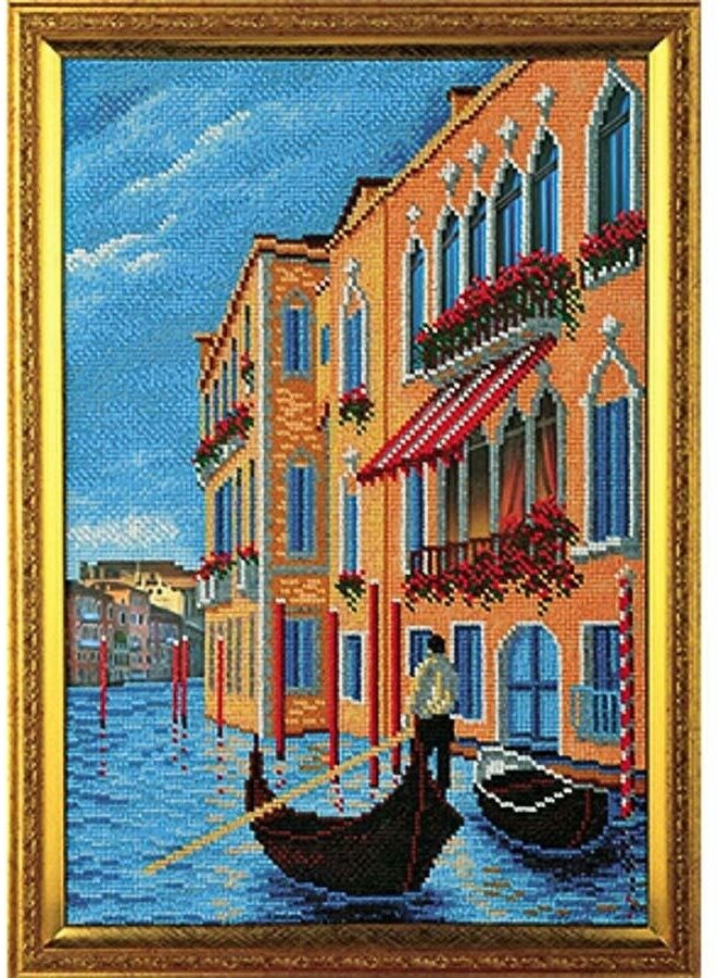 Набор для вышивания Радуга бисера В-268 "Гранд канал. Венеция"