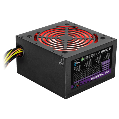 Блок питания AeroCool VX-750 RGB 750W