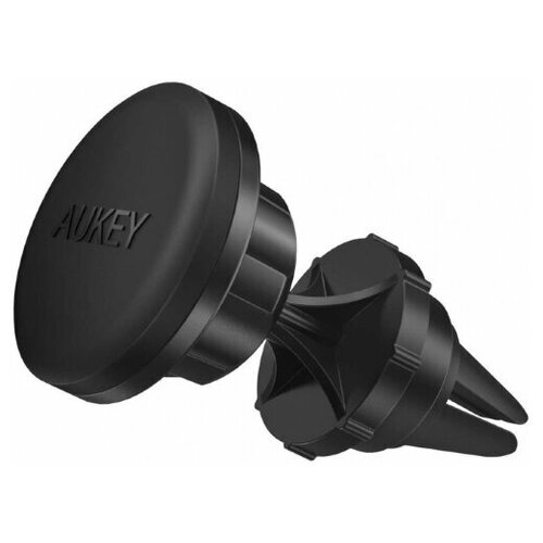 фото Держатель aukey magnetic air vent phone mount в воздуховод, цвет черный (hd-c23)