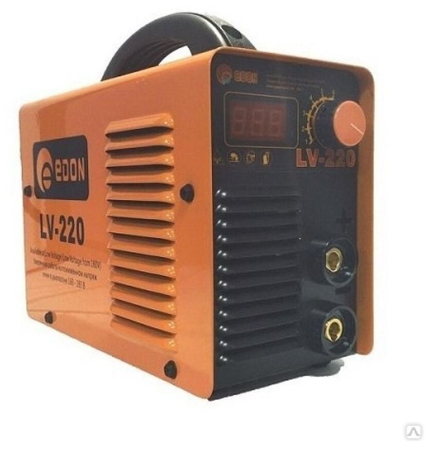 Сварочный аппарат EDON LV-220, 20-180A, инверторный БИТ - фото №6