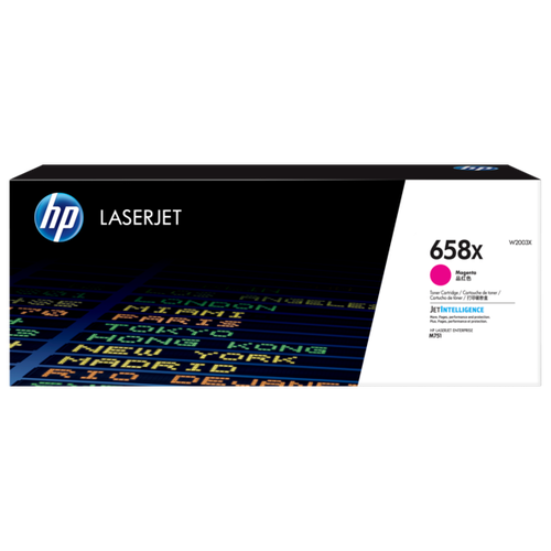 HP Тонер-картридж/ HP 658X Magenta LaserJet Toner Cartridge