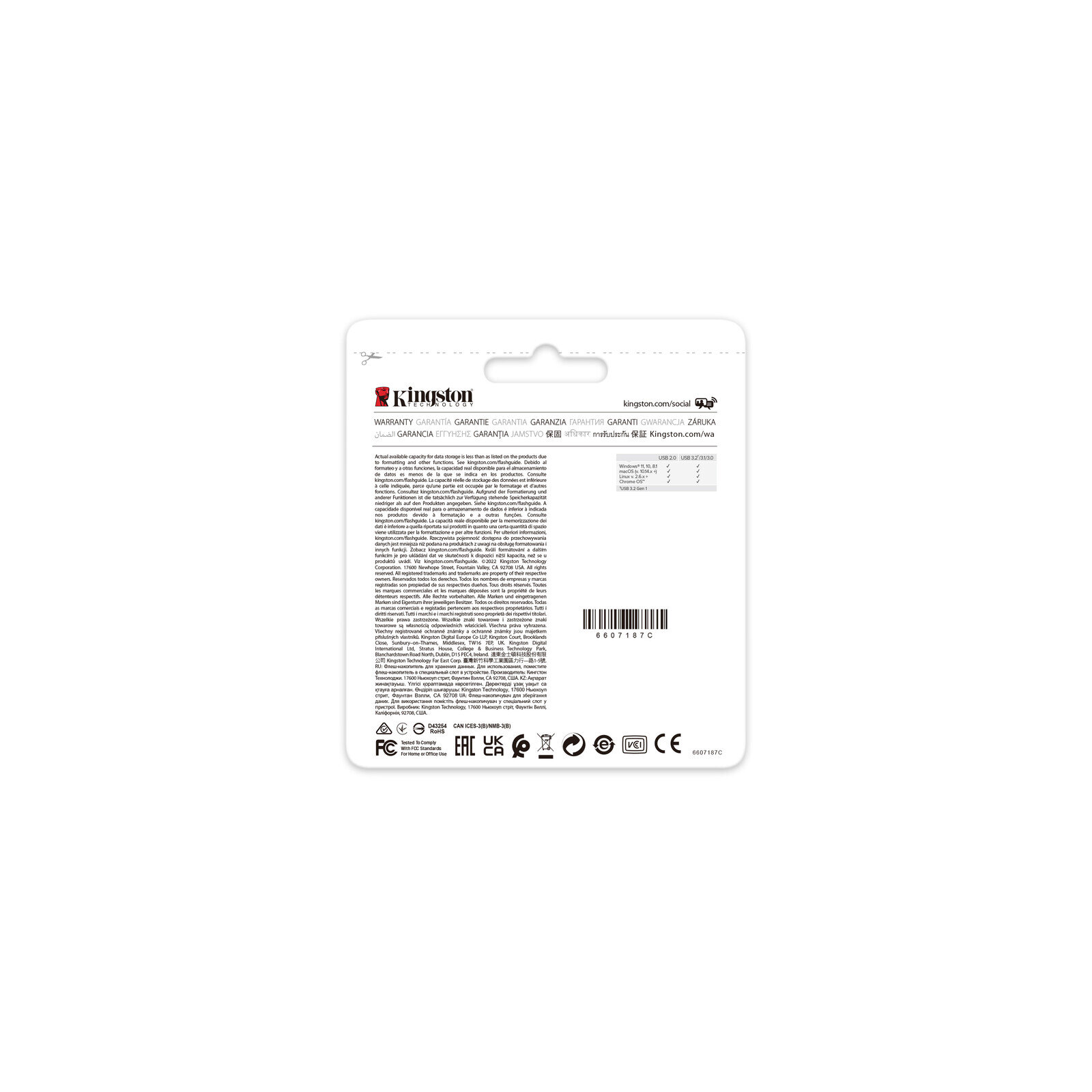 Флешка Kingston DataTraveler Exodia Onyx DTXON/64GB 64ГБ USB3.2 черный - фото №19
