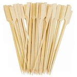 Viatto Пика для закусок одноразовые бамбуковые шпажки гольф BFS-12, 12 см - изображение