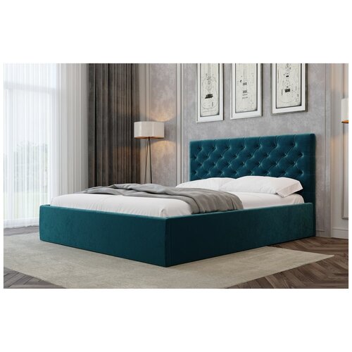 Двуспальна кровать Барокко морская волна Dekonte, 200х160 см