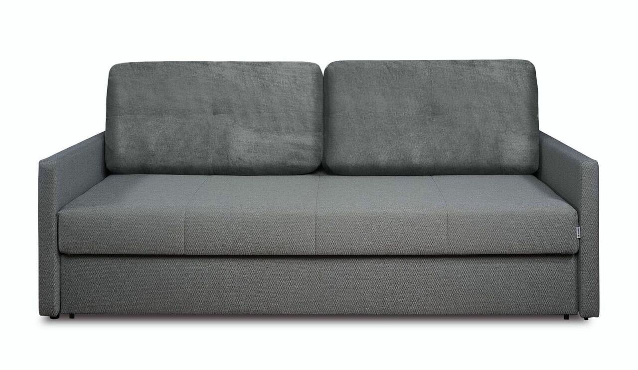 Набор из 2-х чехлов на подушки для дивана евро-книжки Бруклин серый