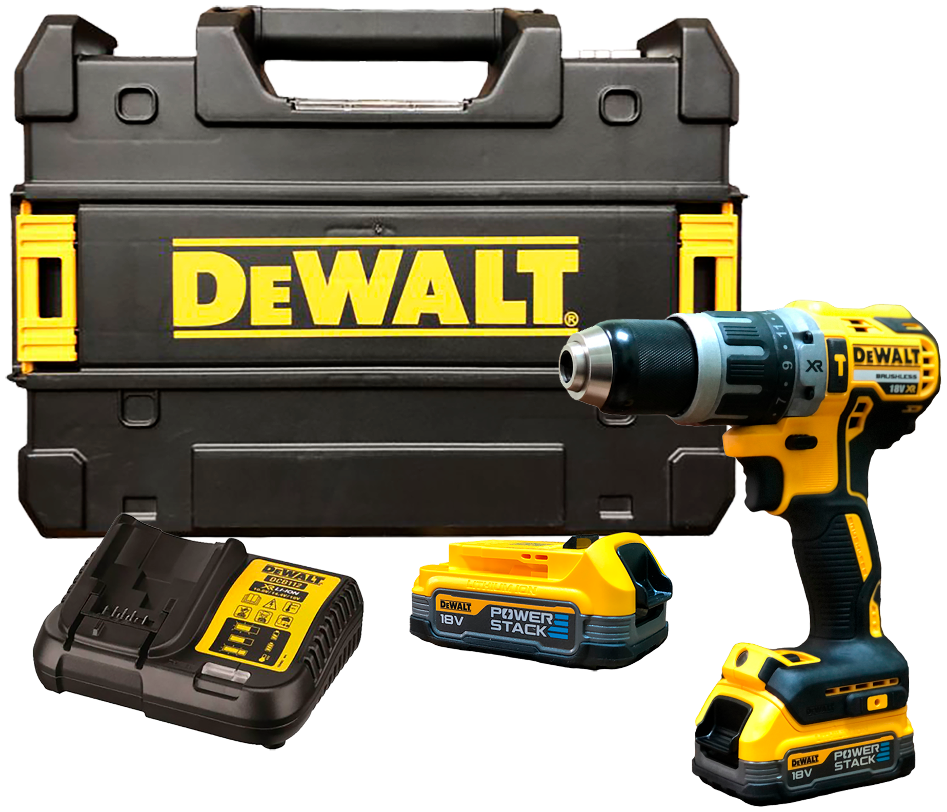 Аккумуляторная ударная дрель-шуруповерт DeWalt DCD796E2