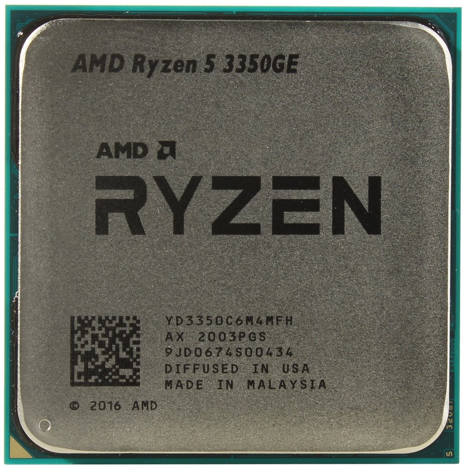 Процессор AMD Ryzen 5 PRO 3350GE AM4 4 x 3300 МГц